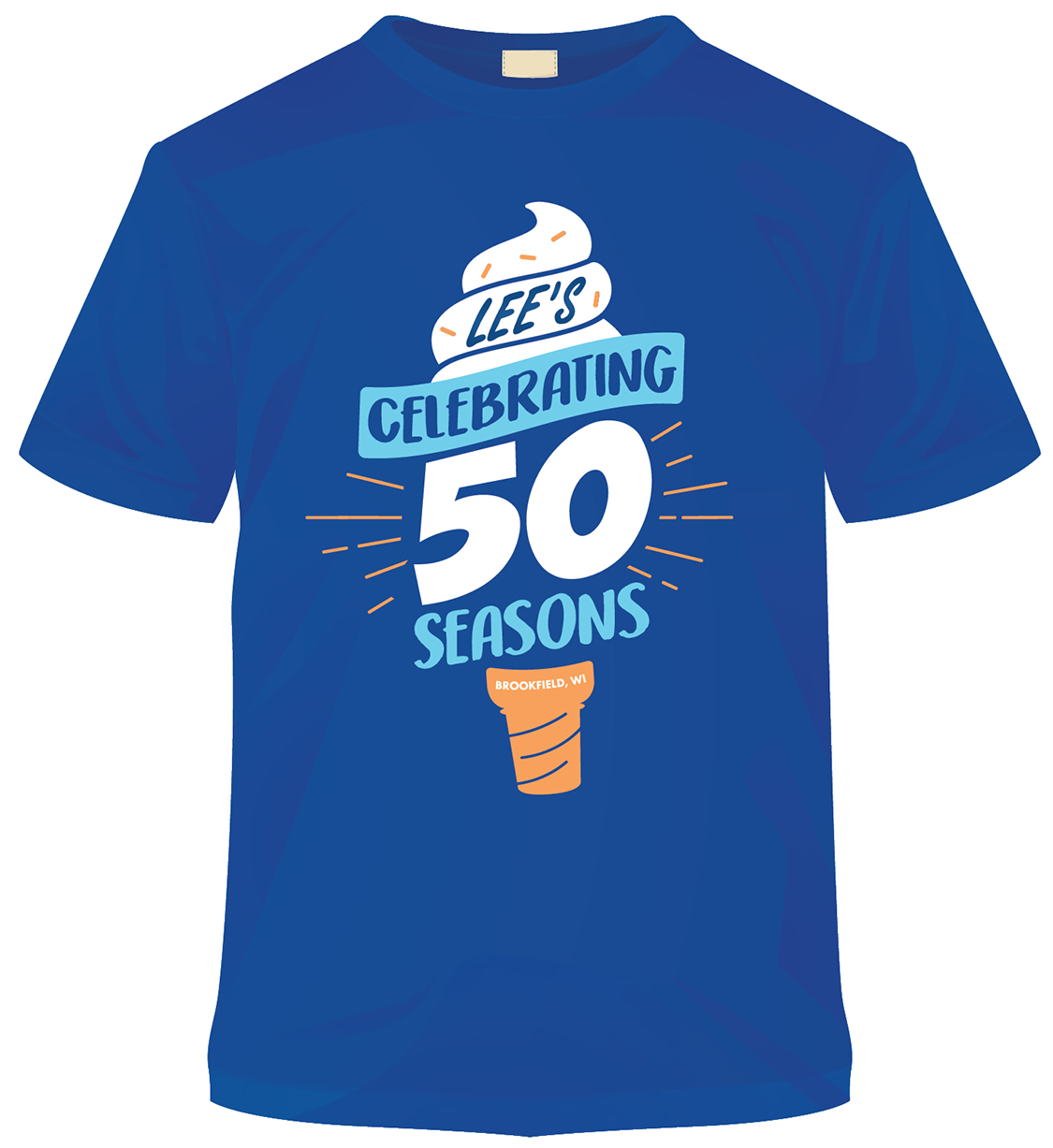 Lee's 50th Season T-Shirt | Lee's Dairy Treat